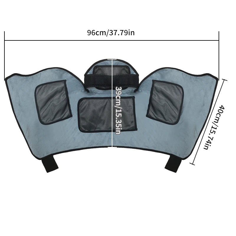 Heated Shoulder and Back Massager - Deep Tissue Muscle Relief Device Back Massage Instrument Tidesmit