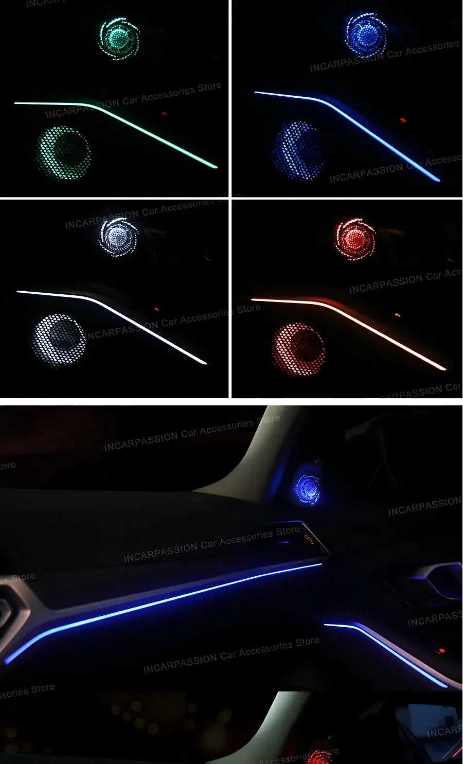 BMW G20 Ambient LED Speaker Cover Upgrade Kit | Interior Audio Lighting Tidesmit