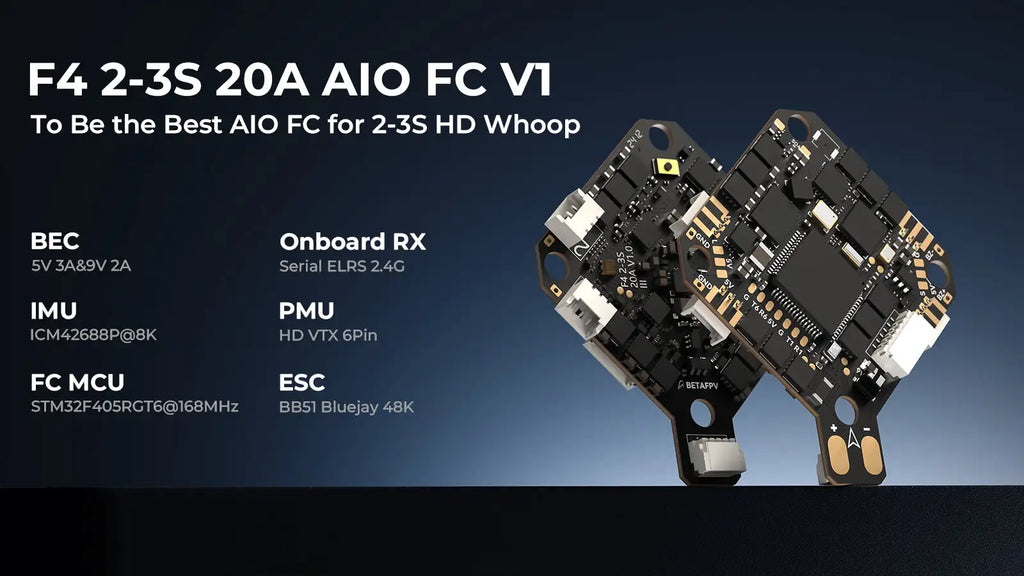 BETAFPV Pavo Pico II FPV Drone | ELRS 2.4G | 1102 Motors 2S Tidesmit