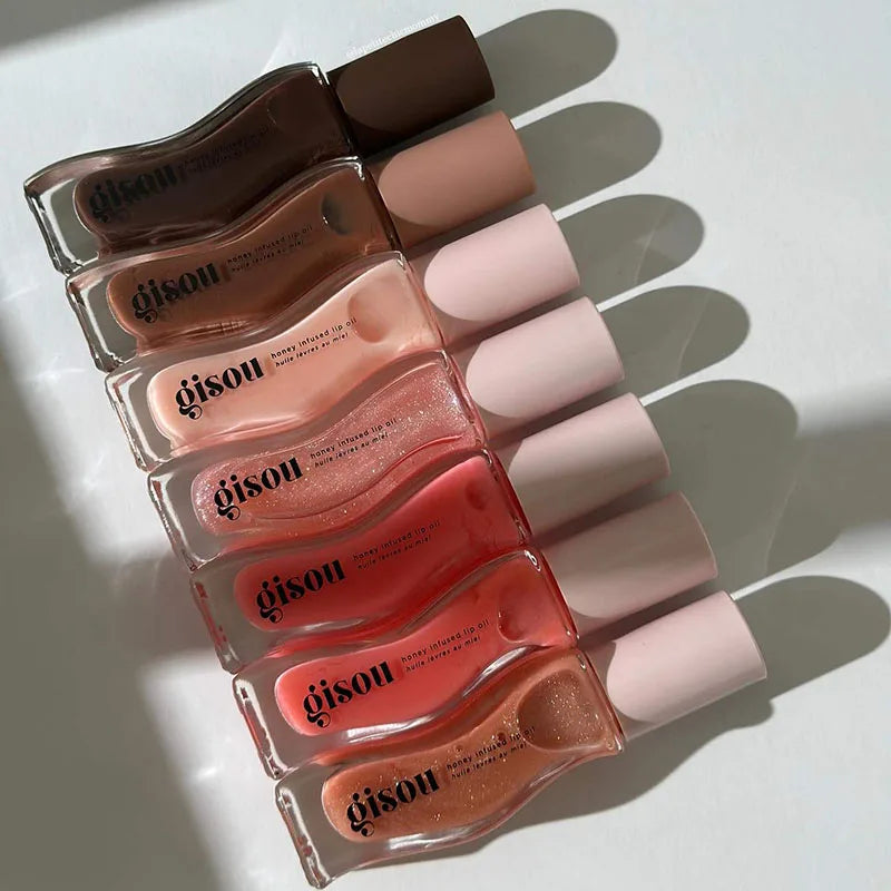 Plumping Lip Oil Gloss - Hydrating Tinted Treatment & Sheer Tint Lip Care Tidesmit