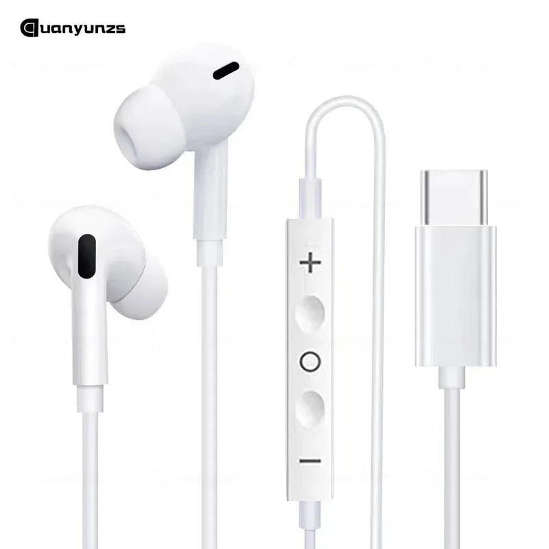 USB-C Wired Earphones for iPhone 15 and 16 - Tidesmit Audio Tidesmit