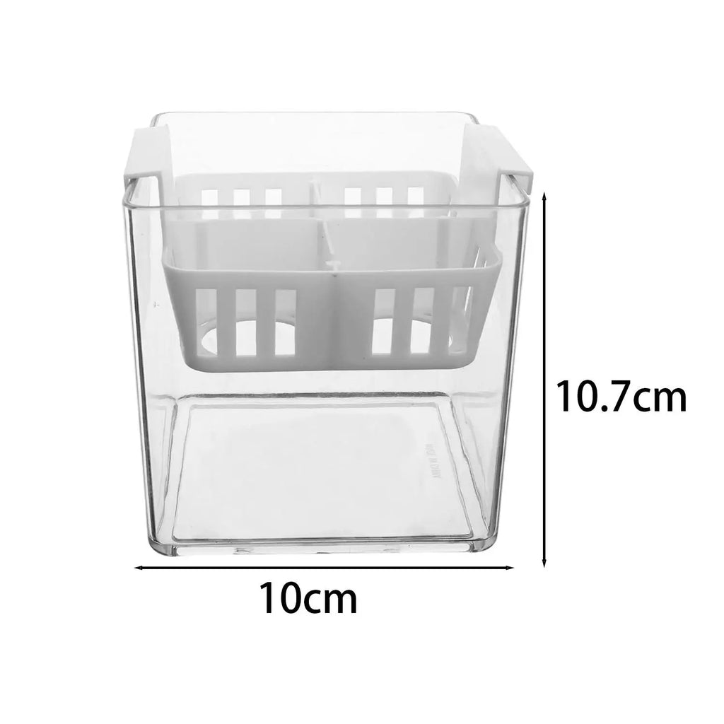 Hydroponic Planter Tulip Bulb Planter 4-cell Hydroponic Flower Pot with Reservoir Indoor Gardening Pot Drainage System for Home