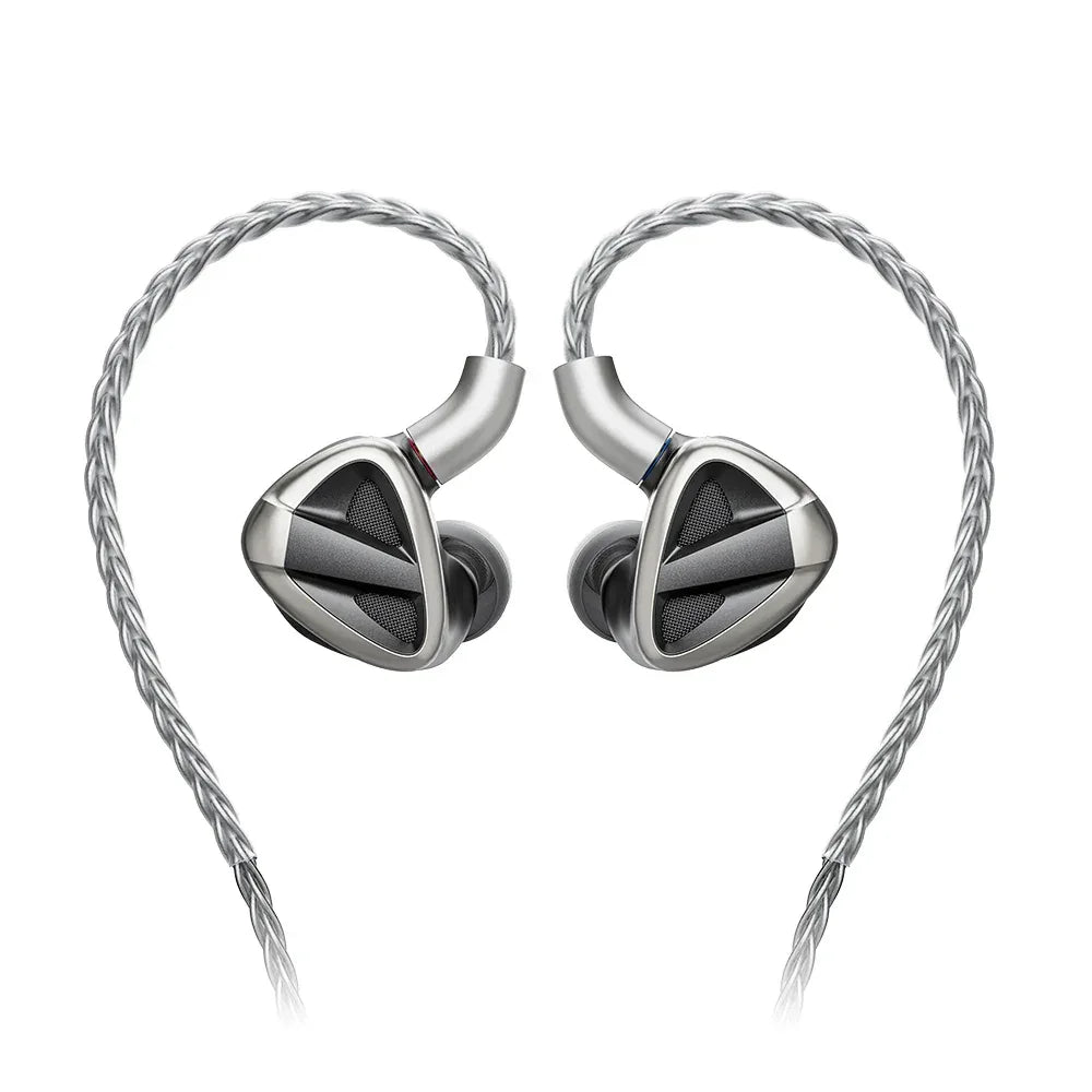 FiiO FH19 In-Ear Monitors 2DD+6BA Hybrid Audiophile Earphones by Tidesmit FH19 Tidesmit