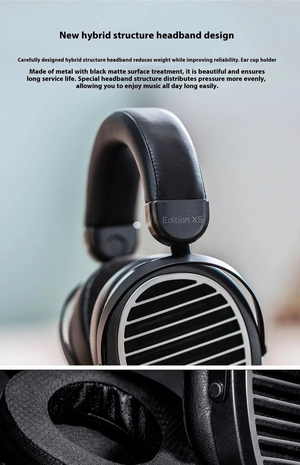 Planar Magnetic Open-Back Hi-Fi Headphones - Tidesmit Edition XS Tidesmit
