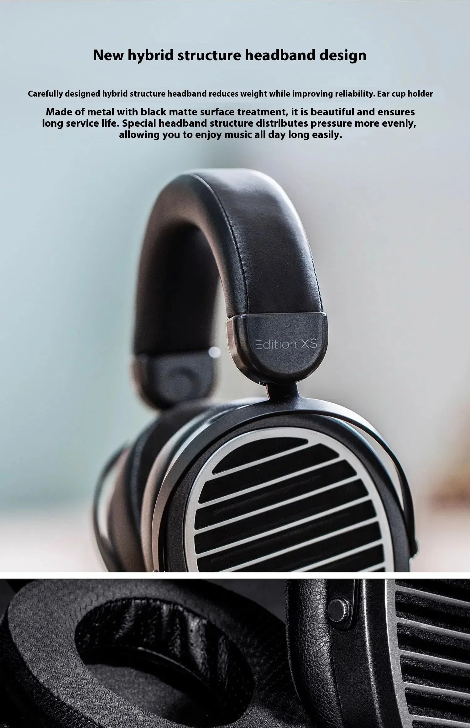 Planar Magnetic Open-Back Hi-Fi Headphones - Tidesmit Edition XS Tidesmit