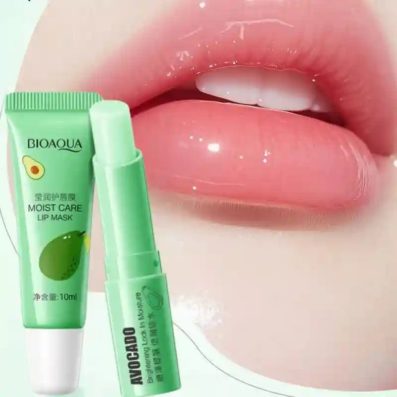 Avocado Lip Care Set: Deeply Moisturizing Balm and Treatment Mask Lip Care Default Title Tidesmit