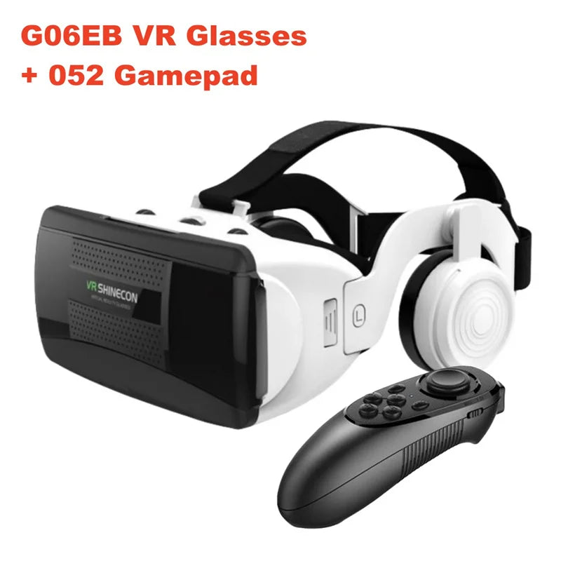 VR Headset for Smartphones - G06EB Immersive 3D Smart Glasses G06EB-052 Gamepad China Mainland Tidesmit
