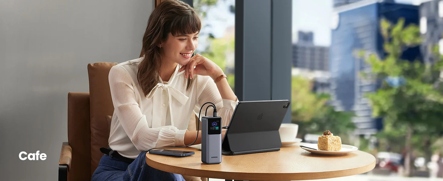 200W High Capacity Power Bank for Laptops and USB-C Devices Tidesmit