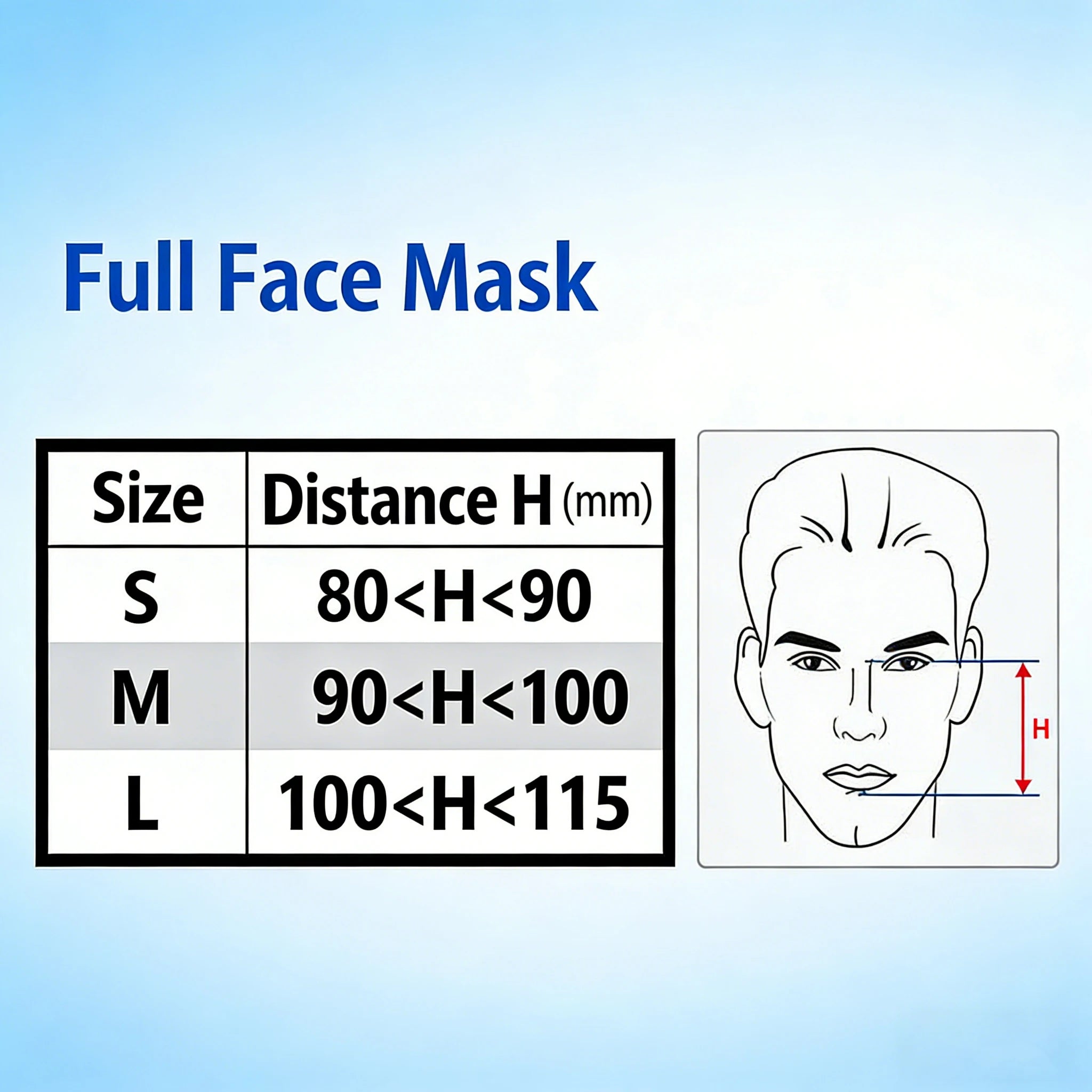 BMC CPAP Mask Full Face Apnea Mask With Comfortable Silicone Pad Suitable for APAP Auto CPAP BIPAP Anit Snoring Sleep Apnea