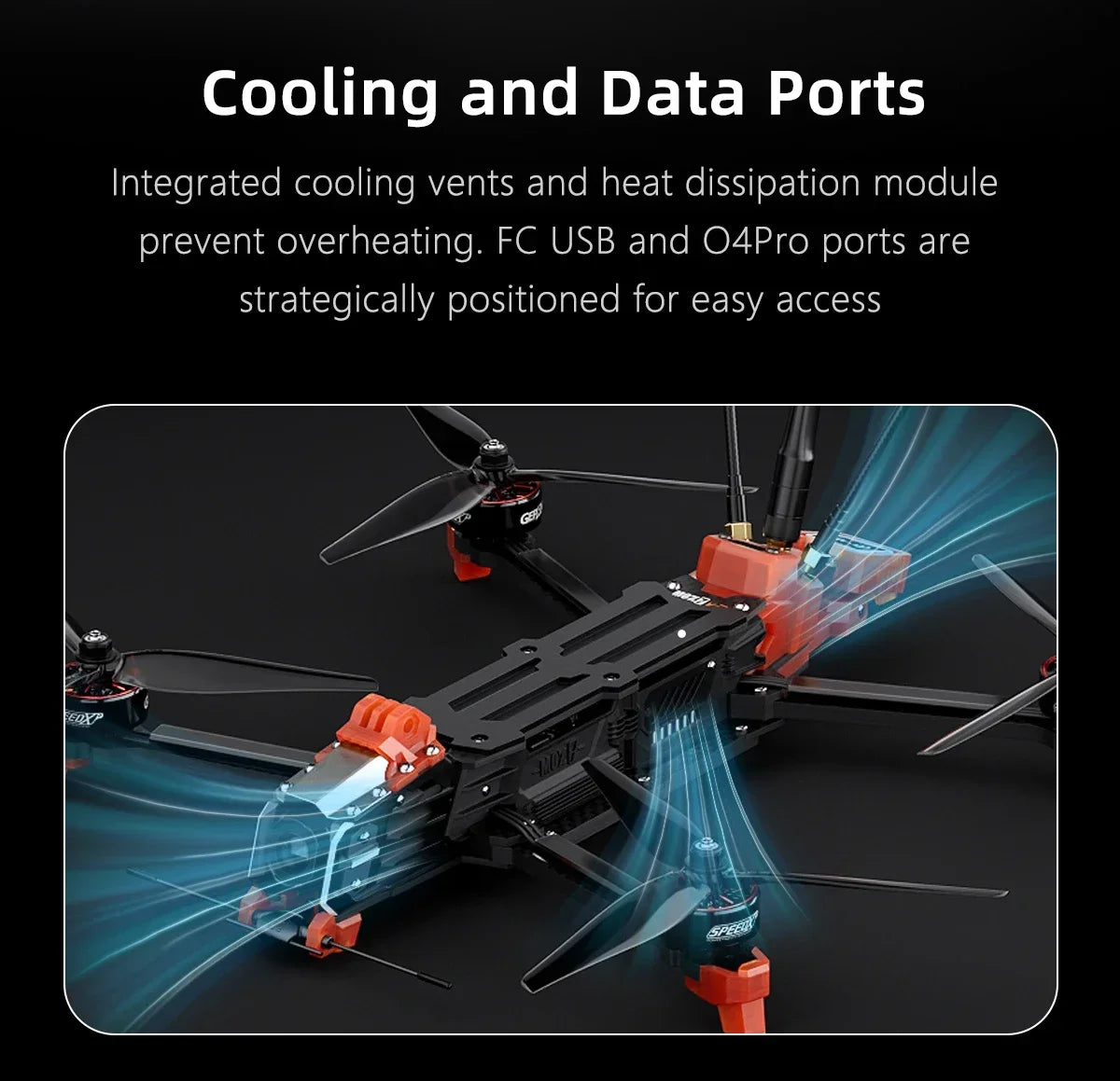 GEPRC MOZ7 V2 Long Range FPV Drone with TAKER H743 50A and O4 Air Unit Tidesmit