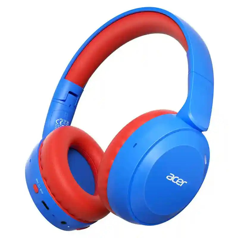 Kids Wireless Headphones, Volume Limited Bluetooth Over-Ear Headset Tidesmit