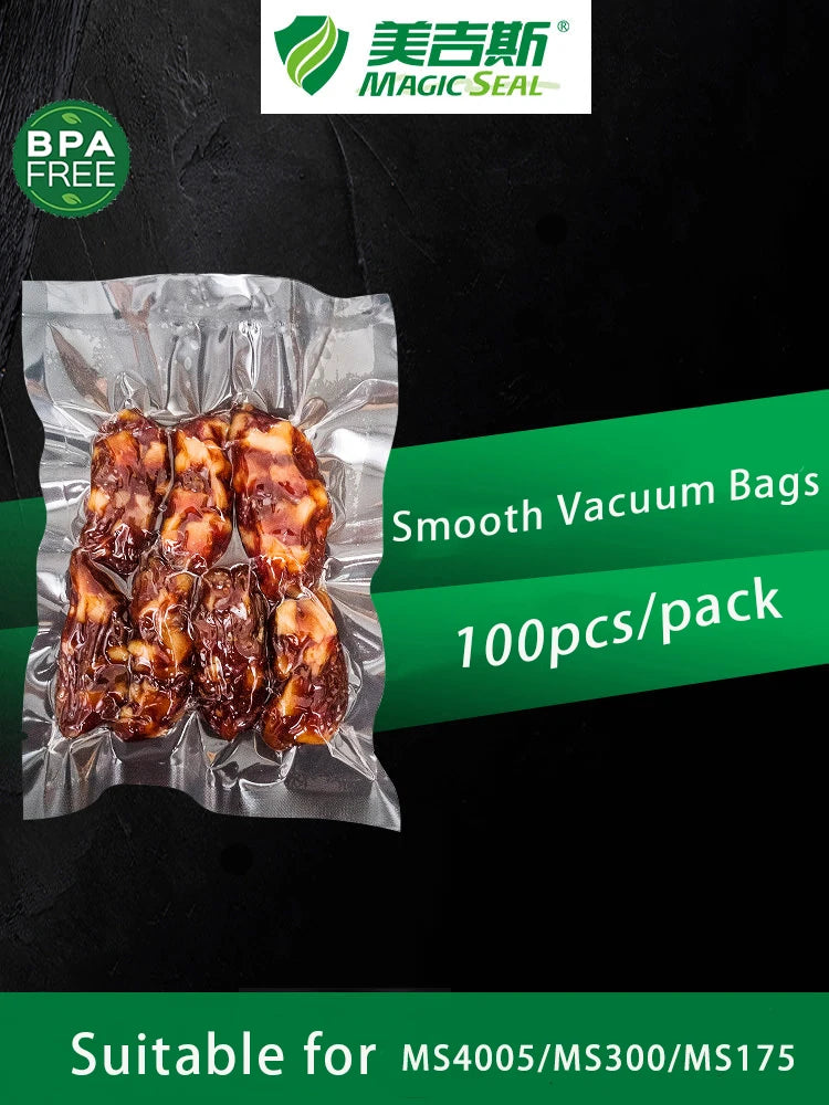 Vacuum Packaging Machine for Food Plastic Bags Sealer Sealing Machine Mylar Bags Kitchen Packer Automatic Manual Modes Home Appl