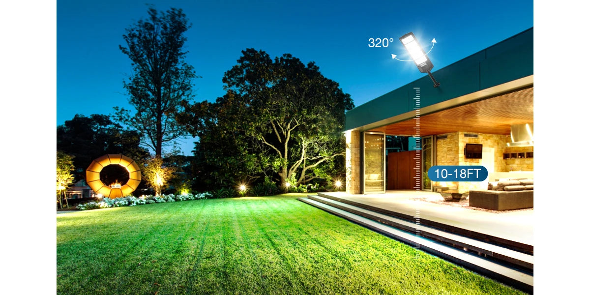 120000LM Solar Led Light Super Bright 1920LED Solar Street Light Outdoor Sunlight Motion Sensor Garden Lamp Waterproof Wall Lights