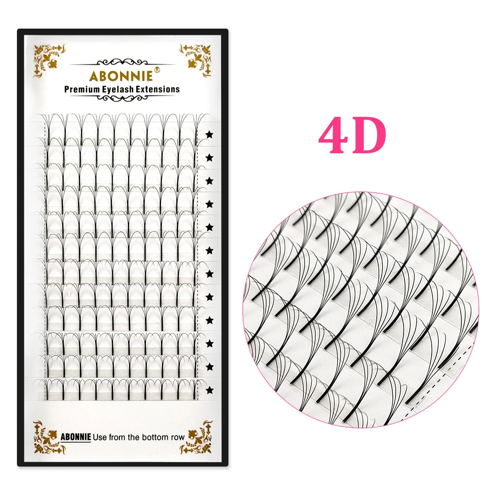 Russian Volume Eyelash Extensions 5D-6D | Matte Soft False Lashes False Eyelashes 4D Tidesmit