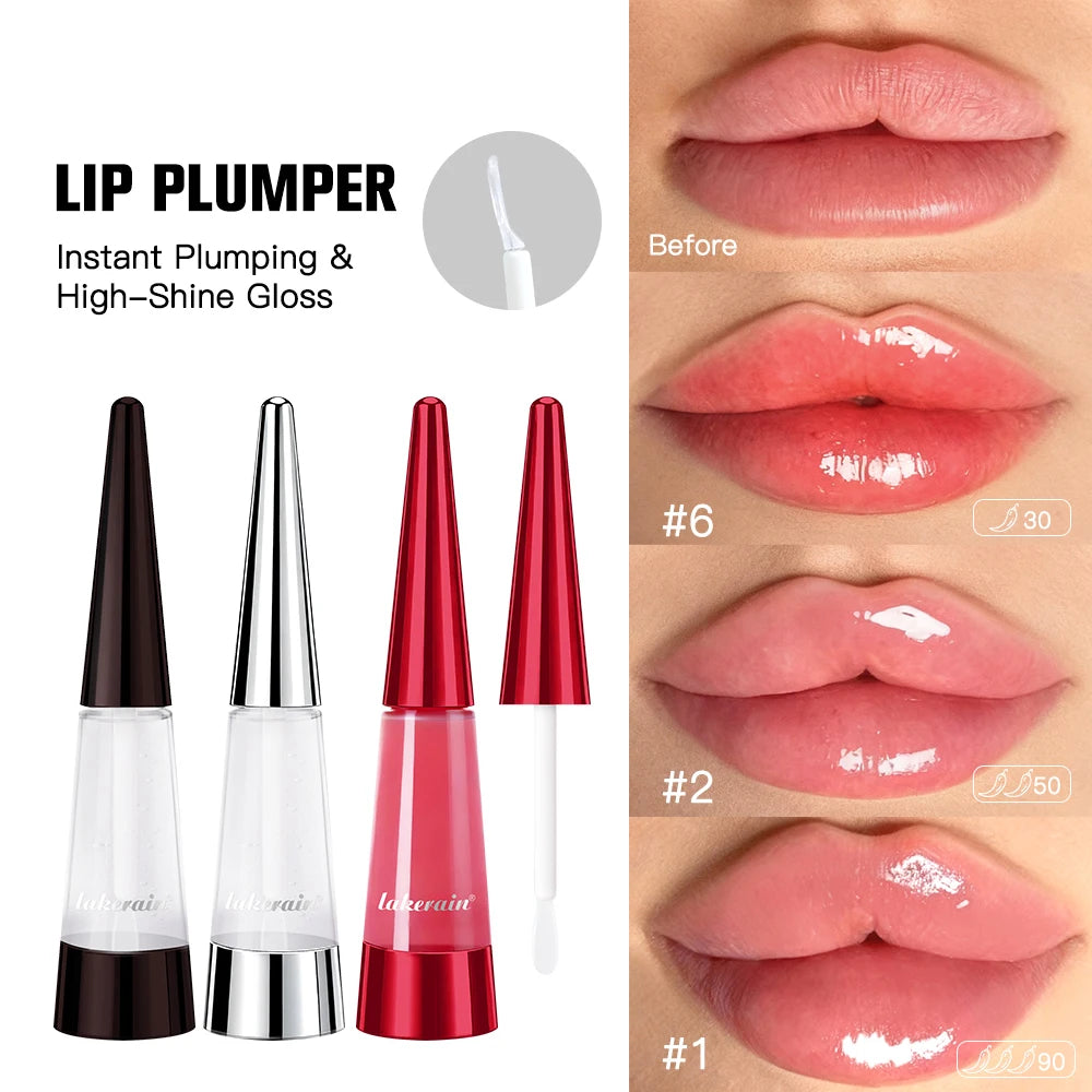 Lip Plumper Gloss Hydrating Shine - Nourishing Formula for Fuller Lips Lip Care Tidesmit