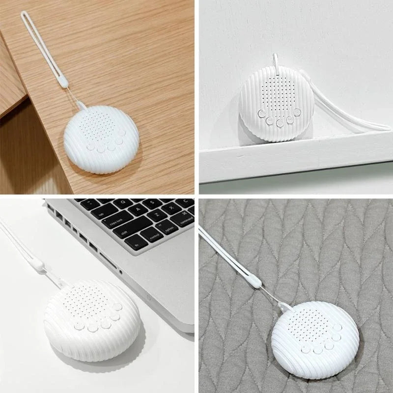 J15U White Noise Machine with 10 Natural Sounds Timed Shutdown Baby Care Sleeping Aid Therapy Device Relaxing Soothing