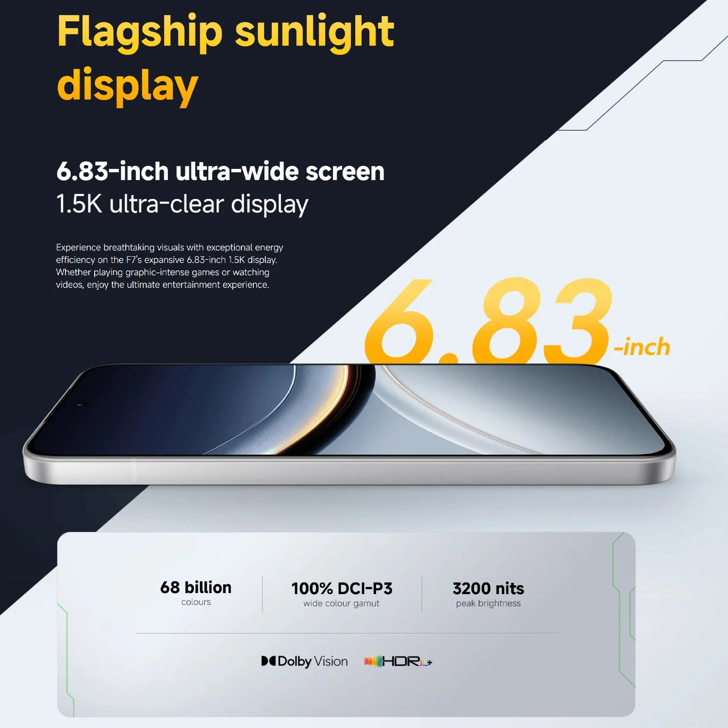 POCO F7 5G Smartphone 12GB 256GB AMOLED 90W Fast Charge AE Tidesmit