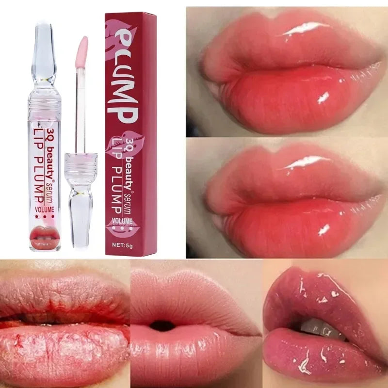 Lip Plumper Oil – Instant Volumizing Collagen Serum by Tidesmit Lip Care Tidesmit