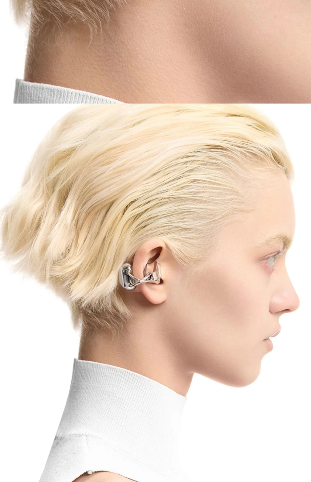 White Zircon Bluetooth Earphones - Tidesmit Wireless TWS 01 Tidesmit
