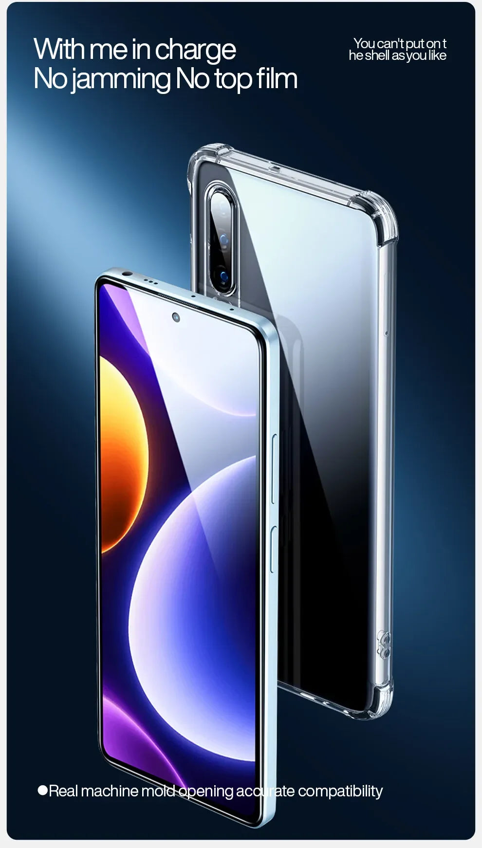 Xiaomi POCO Anti-Blue Light Tempered Glass Screen Protector 2 Pack Tidesmit