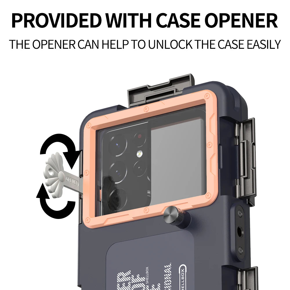 Underwater Phone Case for Xiaomi - IP68 Waterproof Seal Tidesmit
