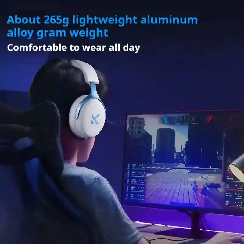 Wireless Gaming Headset V9 Pro with Noise Cancelling Mic - Over-Ear Audio Tidesmit