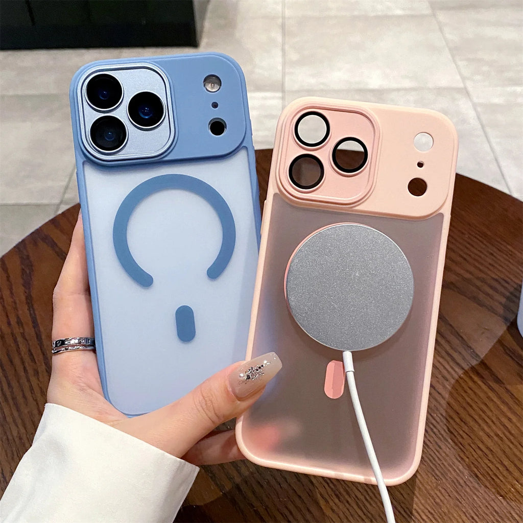 Magnetic Phone Case for iPhone 17 with Lens Protection and Slim Bumper Tidesmit