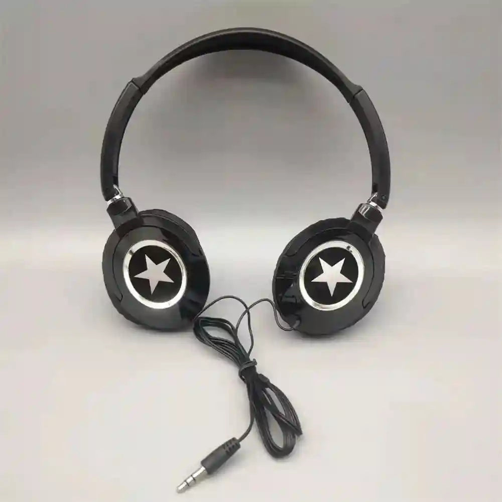 Wired Over-Ear Headphones with Active Noise Cancellation - HiFi Stereo Tidesmit