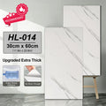 20/40Pcs 30cmx60cm Self-adhesive Marble Tiles Sticker Waterproof Floor Sticker PVC Tile Kitchen Bathroom Wall Sticker Home Decor