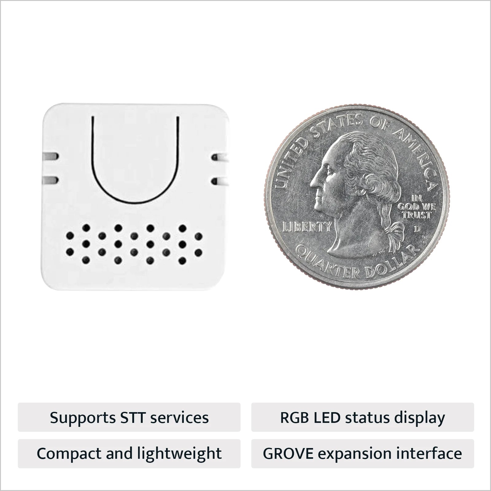 M5Stack Official ATOM Voice ESP32 Smart Speaker Development Kit