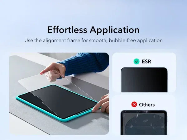 iPad Pro Screen Protector 2 Pack - Armorite Tempered Glass by ESR Tidesmit
