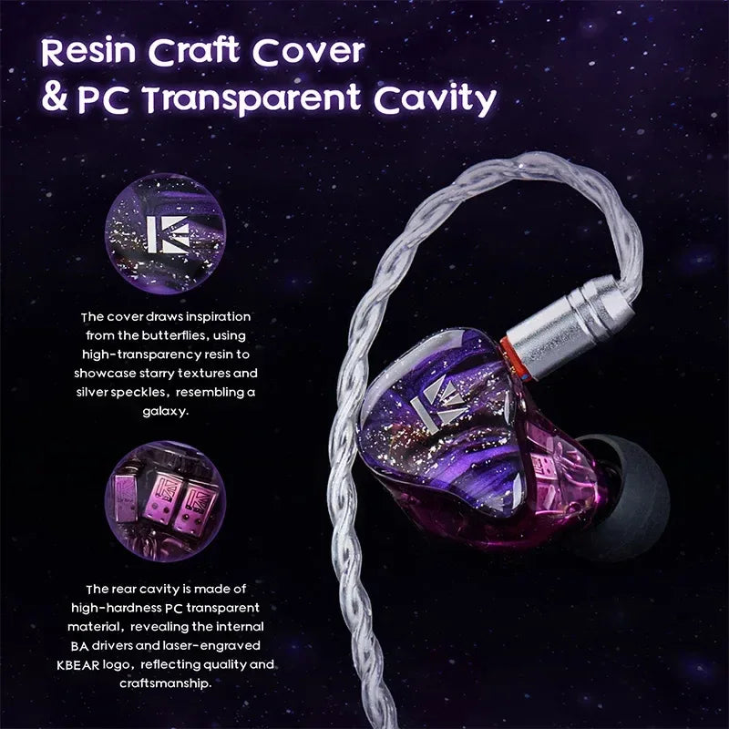16-Driver HiFi Studio Monitor Earbuds by Tidesmit - Wired Audio Tidesmit