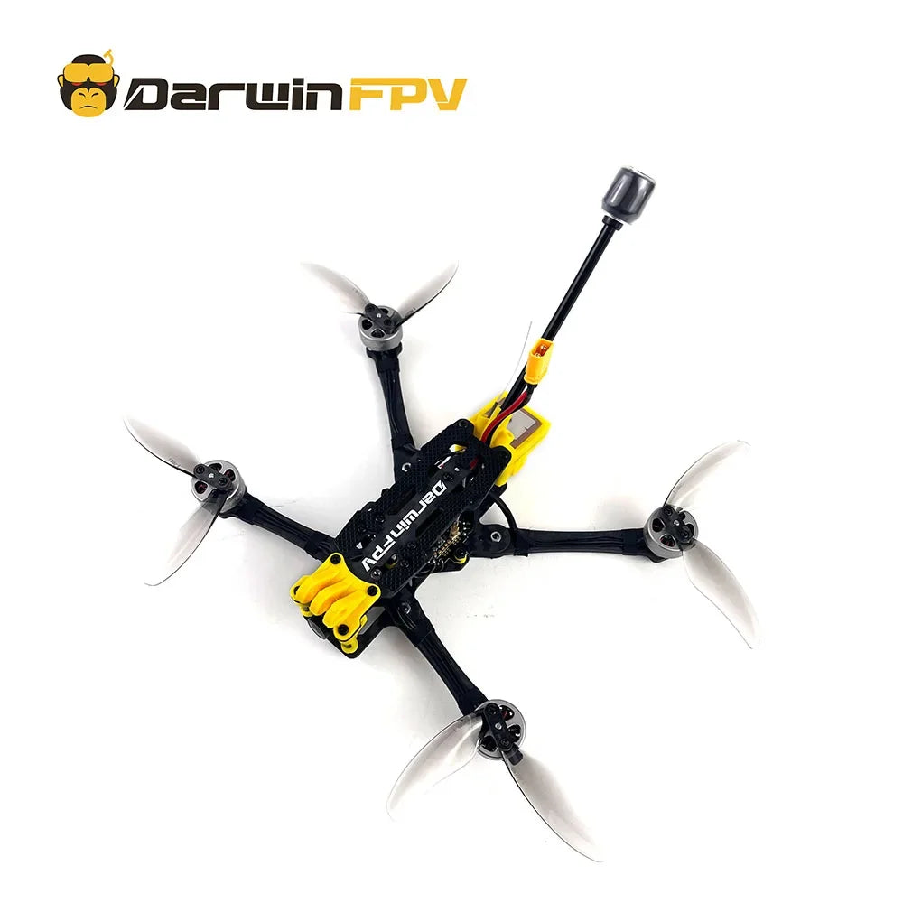 FoldApe4 Folding FPV Drone - 4-Inch Long Range Quadcopter BNF Tidesmit