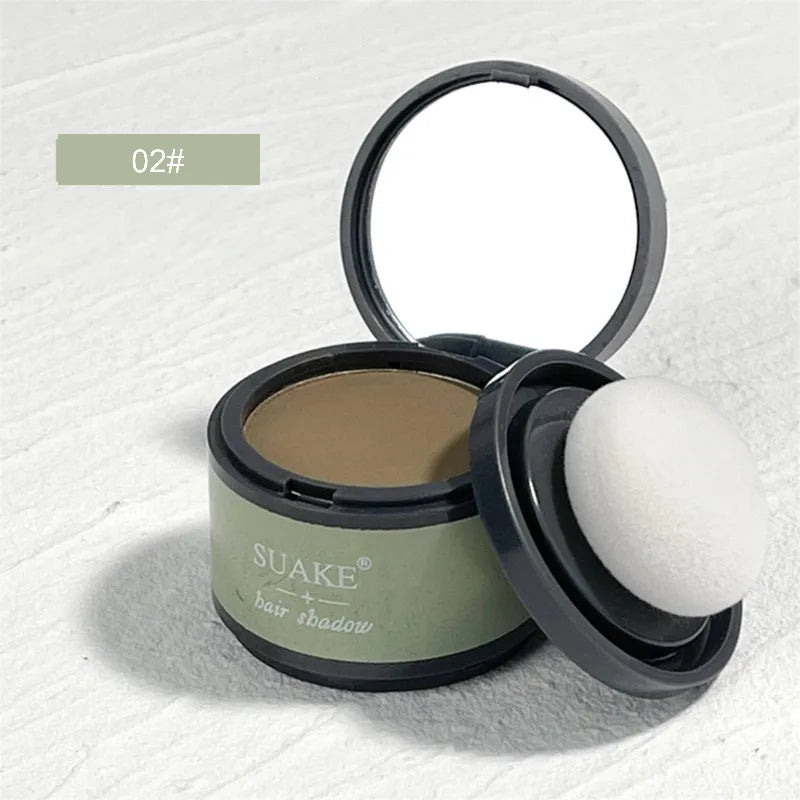 Tidesmit 4-color hairline powder texture close-up for natural forehead contouring and long-lasting waterproof coverage