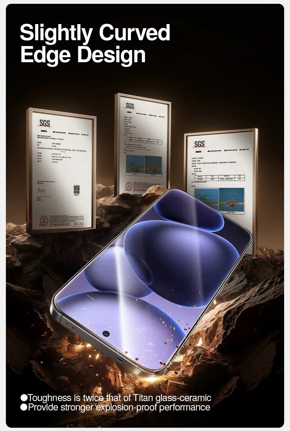 Oppo Find X8 Pro Tempered Glass Screen Protector with Dust-Free Kit Tidesmit