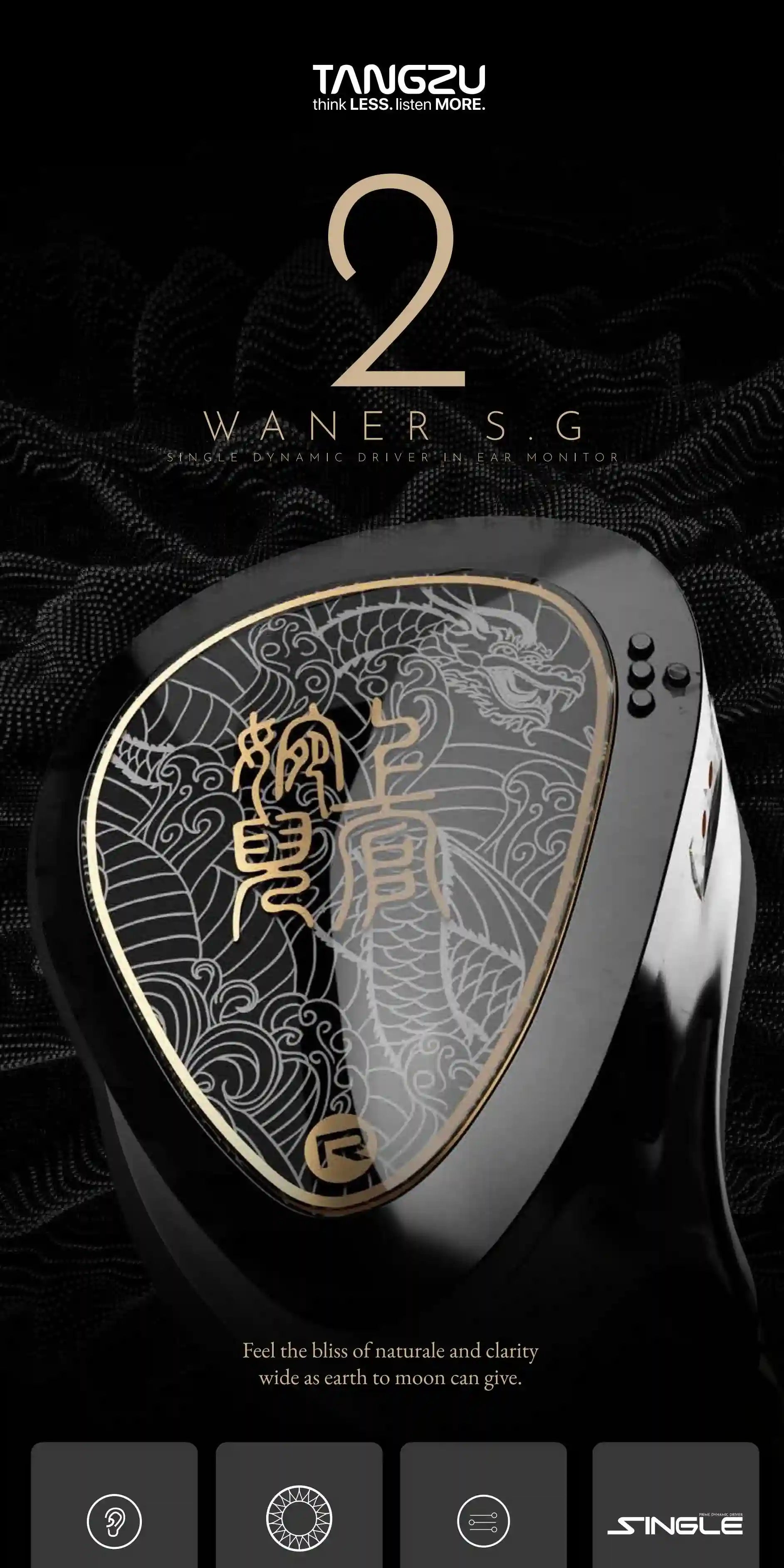 TangZu Waner S.G Hi-Fi Wired In-Ear Monitors - High Fidelity Audio Tidesmit