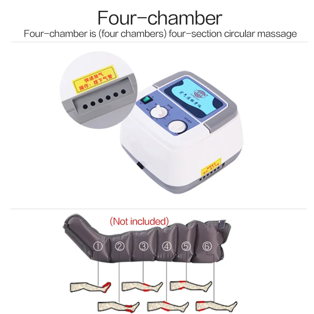 Lymphatic Drainage Machine: Electric Air Compression Leg Massager Body Shaping Massage Equipment Tidesmit