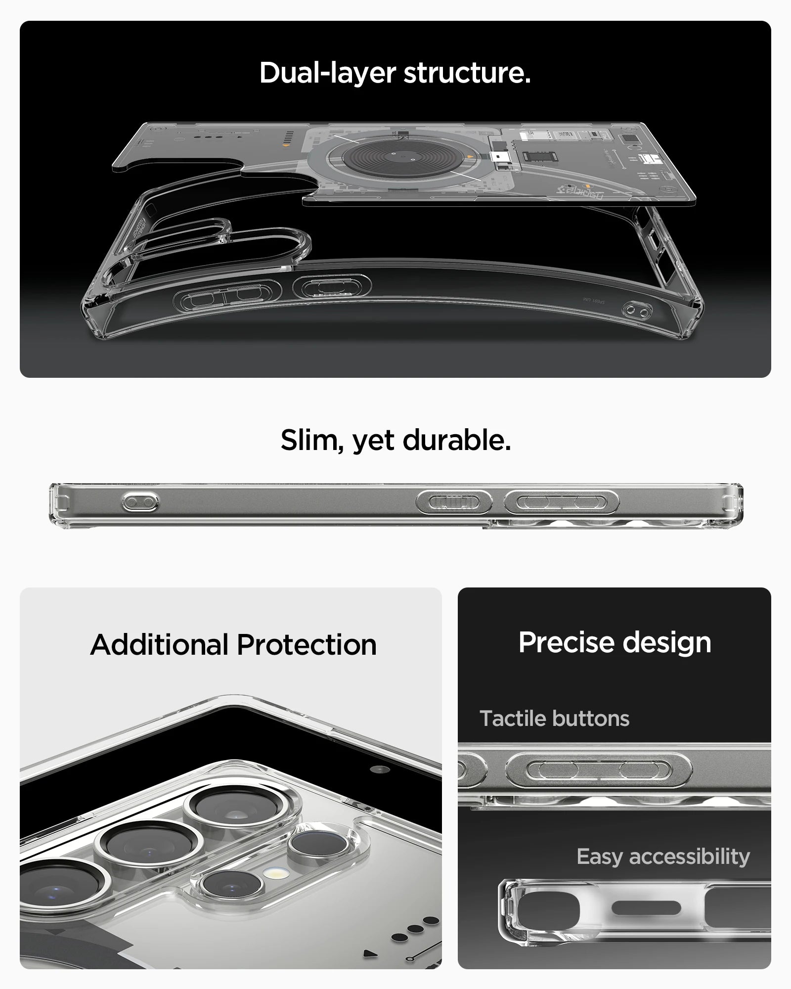 Galaxy S25 Ultra Magnetic Case - Slim Shockproof Cover Neo One Tidesmit