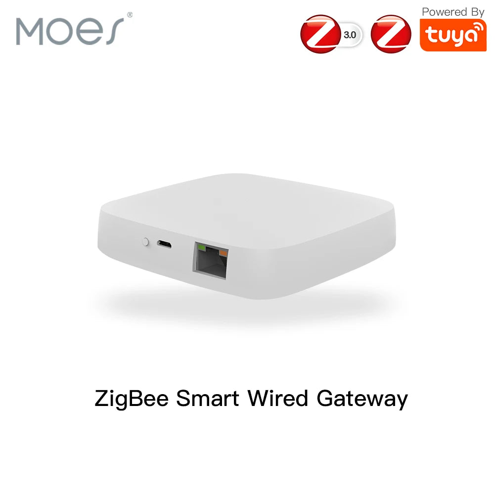 ZigBee Wired Gateway Hub for Smart Home Automation and WiFi Connectivity Tidesmit