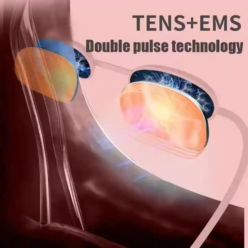 Eye Massage Instrument: 3-in-1 Rechargeable Heat Therapy Device - Pink Eye Massage Instrument Tidesmit