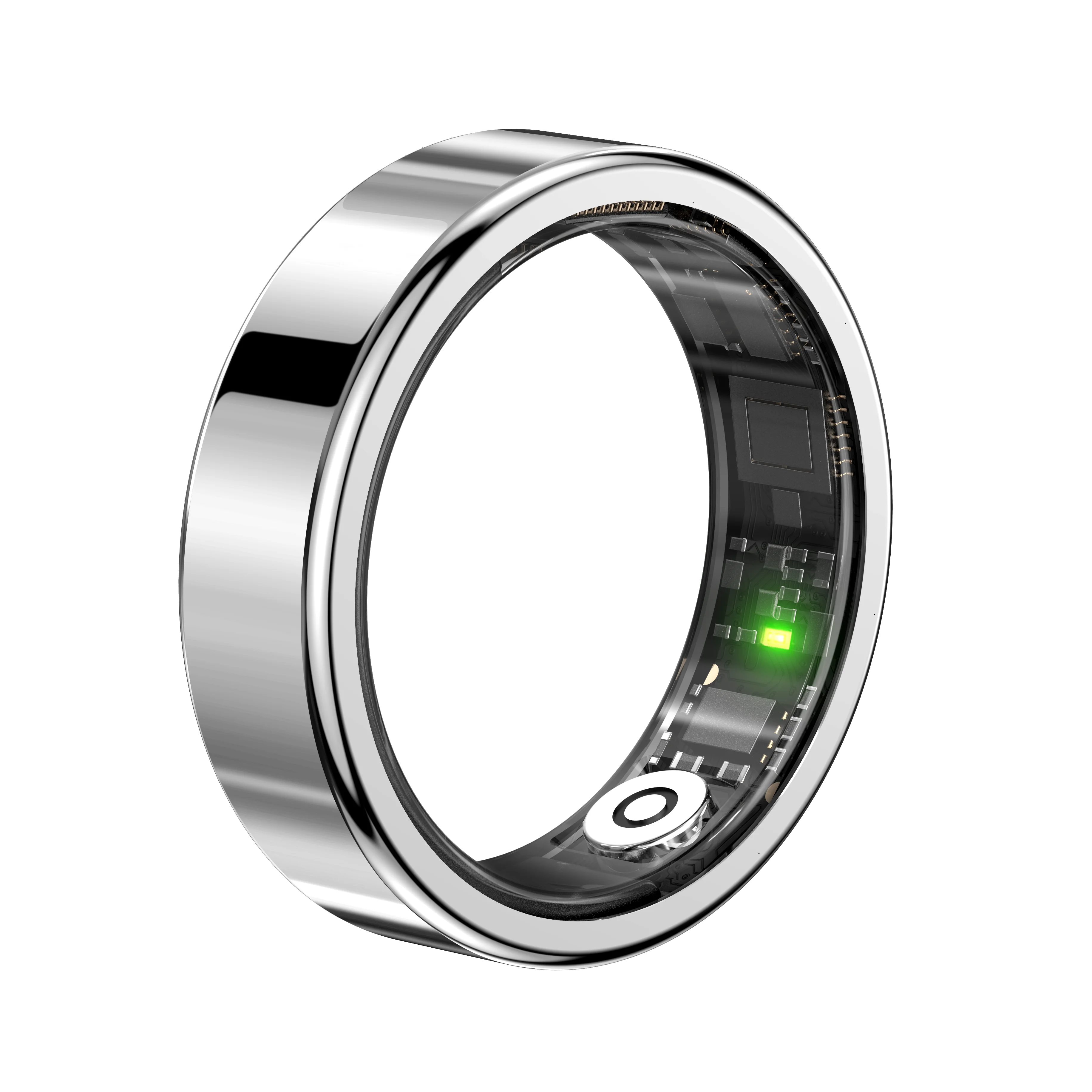 Women Men Fashion Smart Ring Fitness Tracker Health Sleep Monitor Blood Pressure Heart Rate Oxygen Monitor for Running, hiking