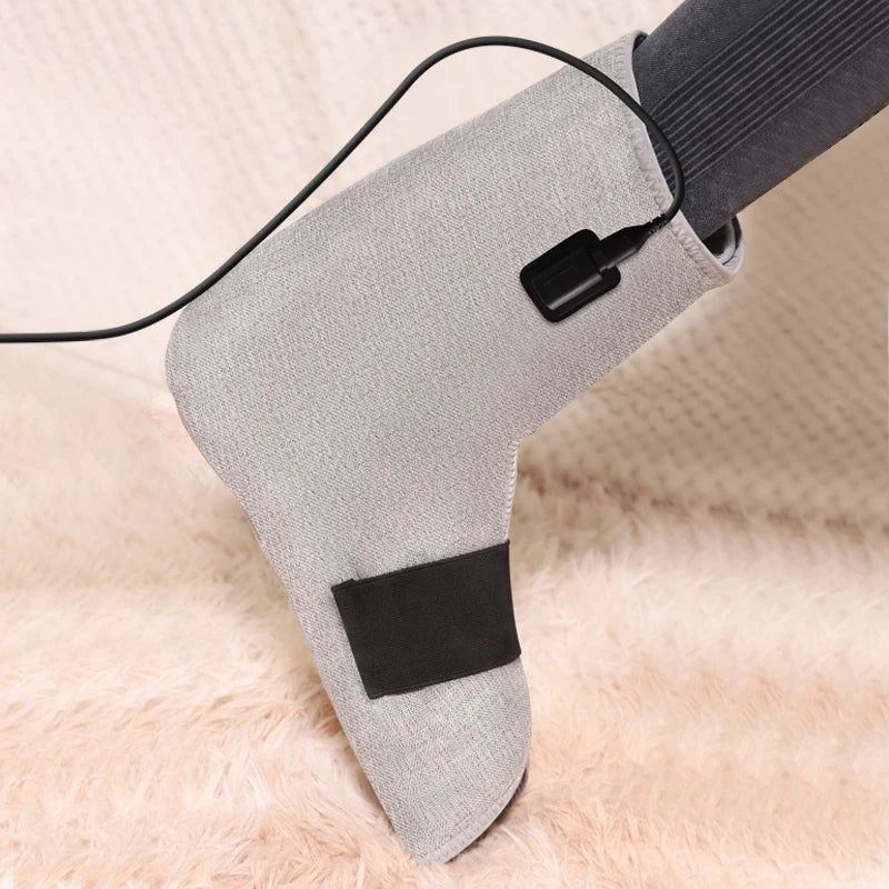 Red Light Heated Ankle Wrap for Targeted Pain Relief and Recovery Relaxation Treatment Tidesmit