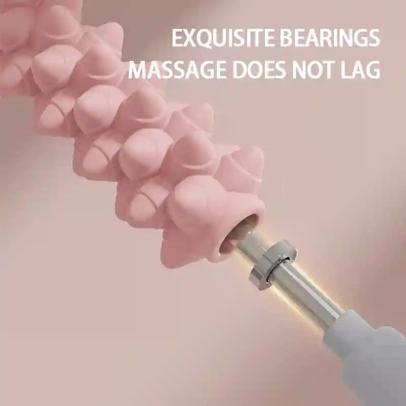 Massage Roller Stick for Deep Muscle Relief | Tidesmit Ergonomic Tool Massage Roller Tidesmit