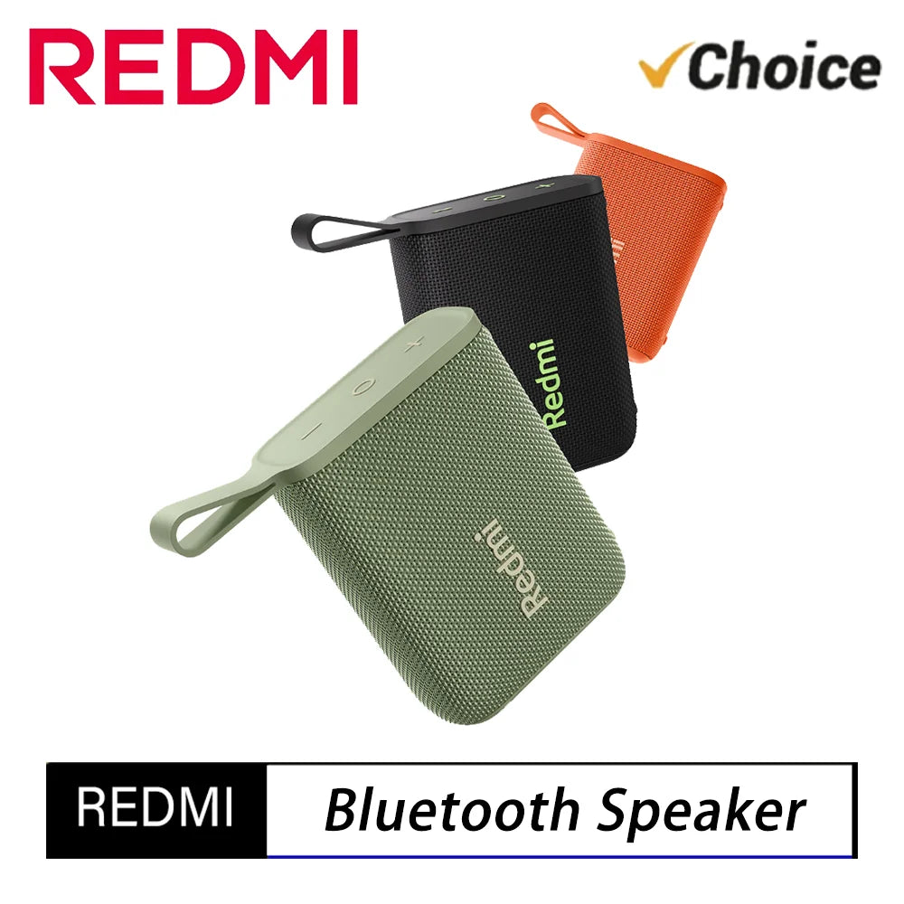 NEW Redmi Portable Bluetooth Speaker Outdoor IP67 Stereo Powerful Sound  Box BT5.3 RGB Dual Pairing TWS Connectivity Colorful