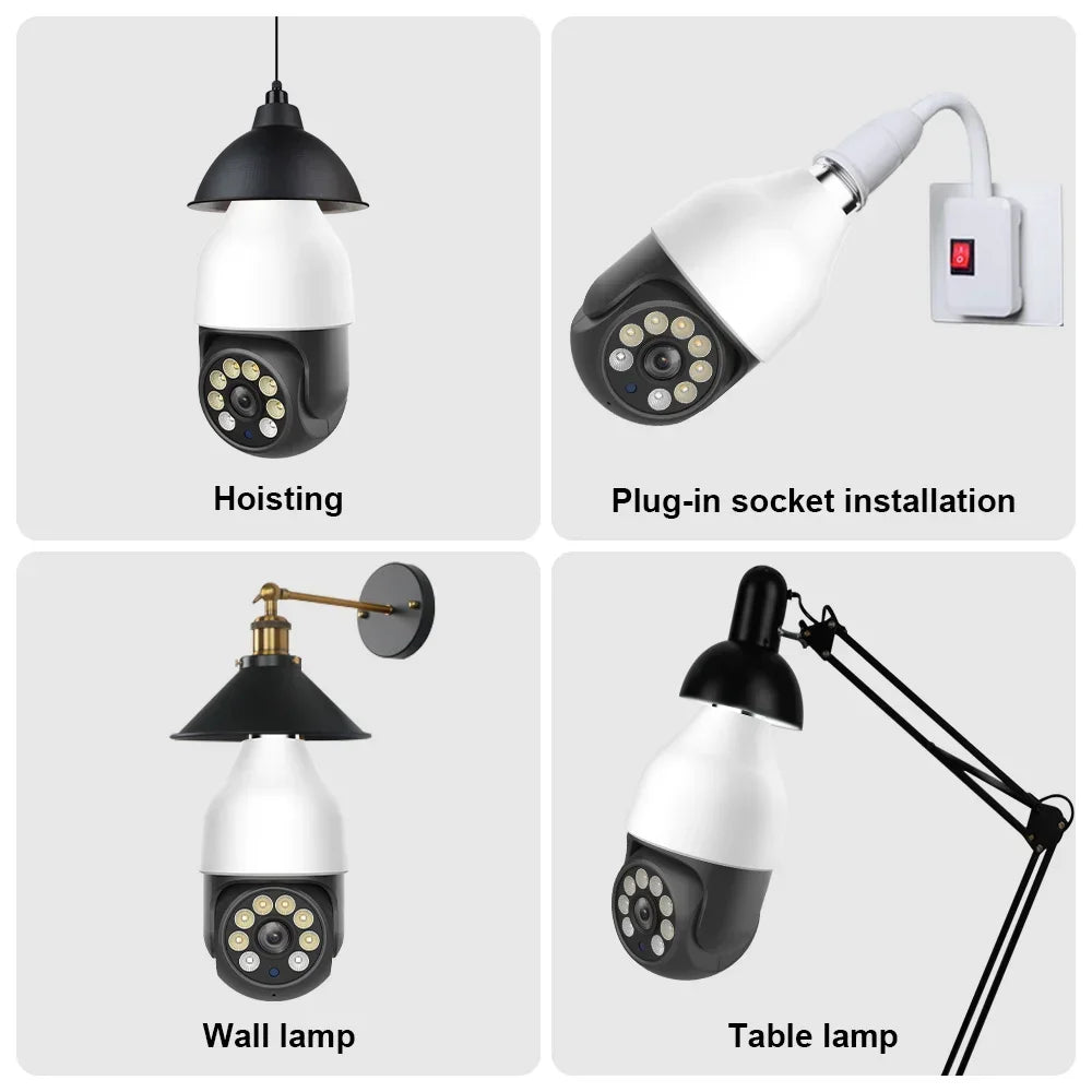 5MP HD Tuya WiFi IP Camera Outdoor Waterproof AI Human Detection ONVIF Smart Wireless CCTV Security Surveillance Outdoor Cam