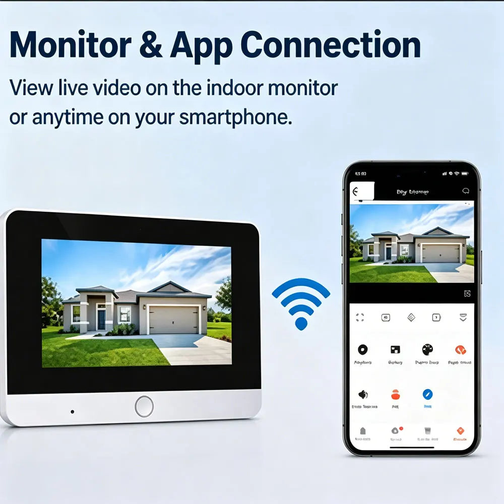 Tuya Smart 4.3 Inch WiFi Peephole Doorbell Camera 120 Degree Wide Angle Door Eye 5000mAh Battery PIR Motion Detector Video Intercom Home Security Camera