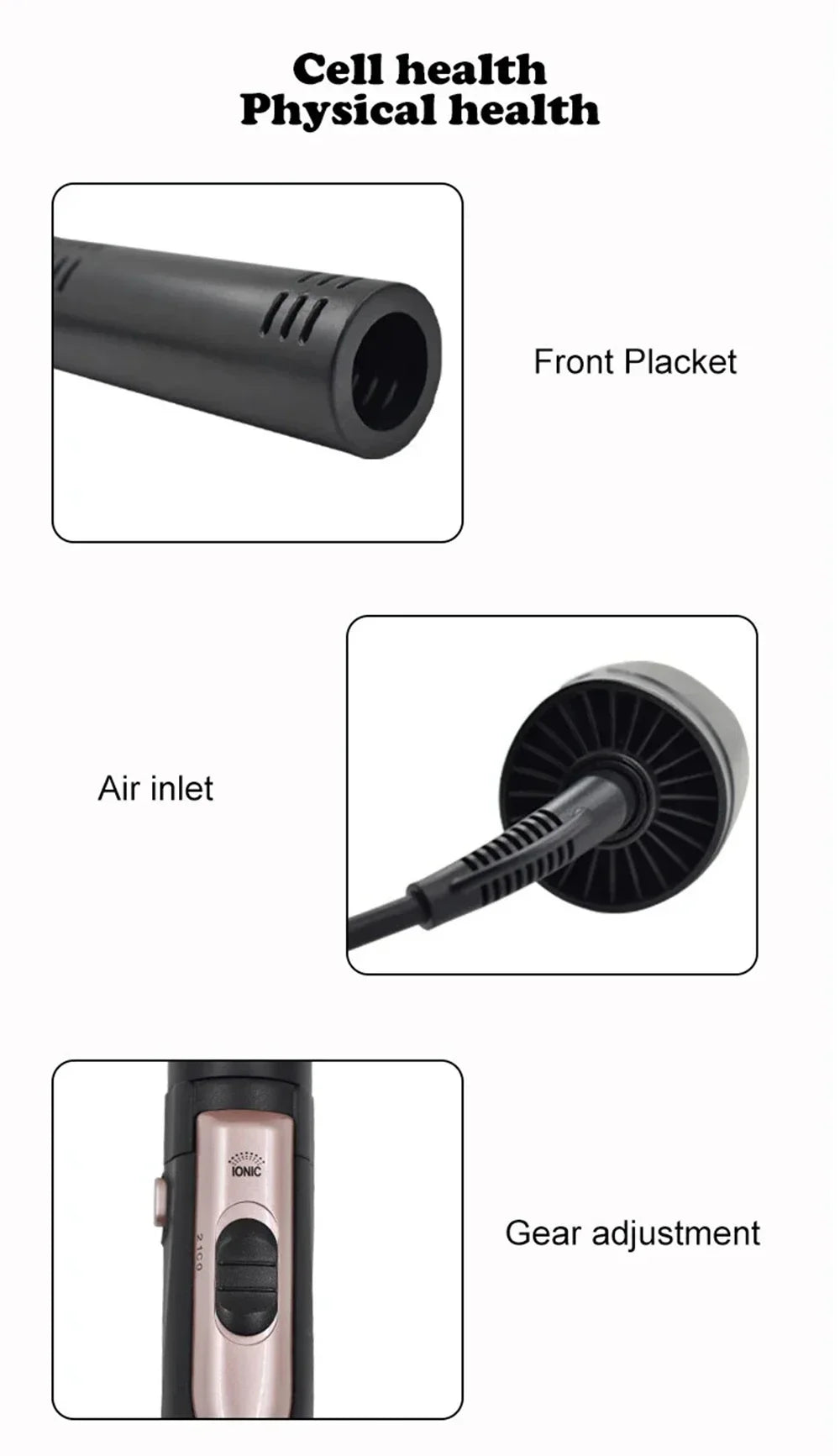 Terahertz Therapy Device for Pain Relief – Portable Ion Blower | Tidesmit Relaxation Treatment Tidesmit