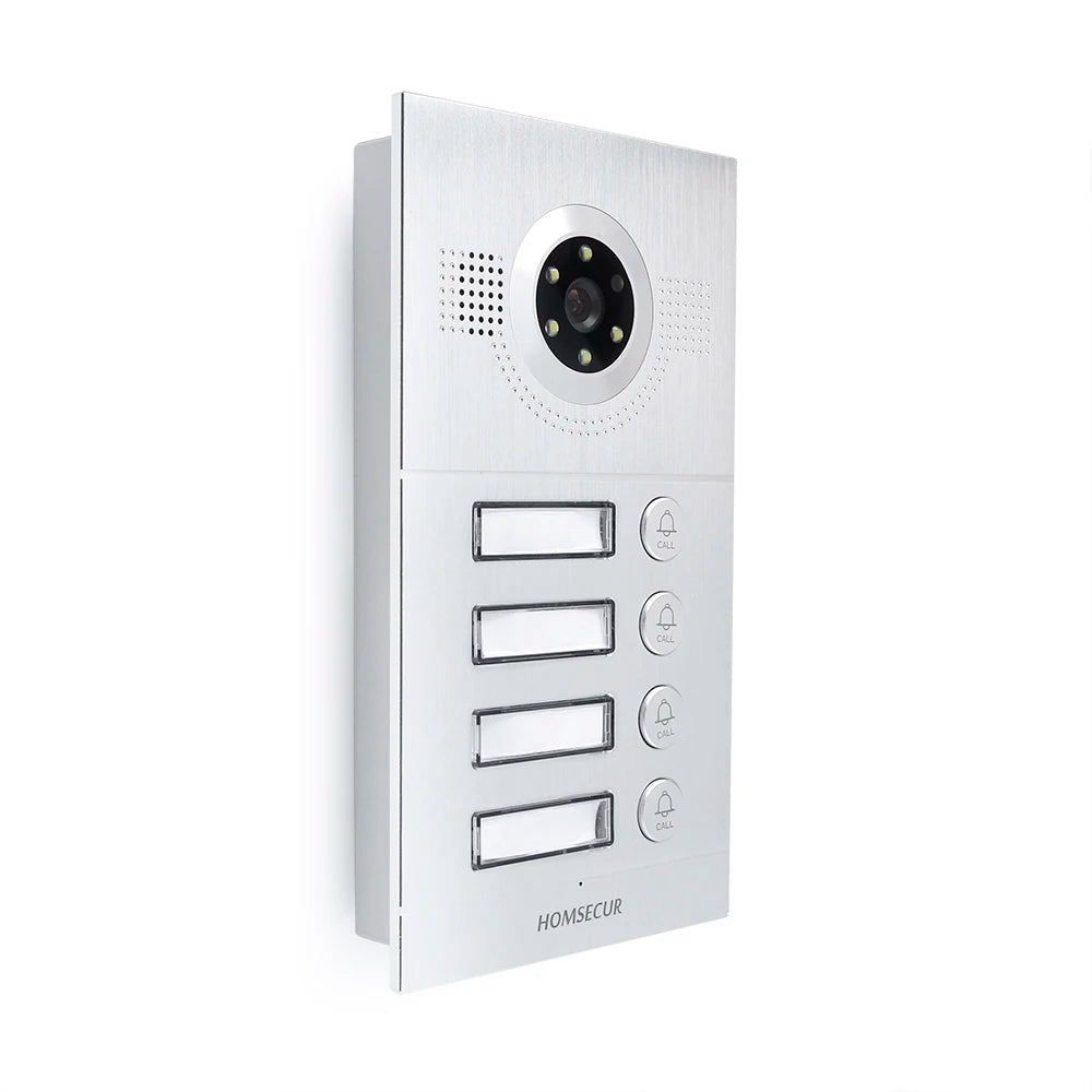 HOMSECUR BC121IP-4S Waterproof Wide Angle PoE Powered Camera For Video Door Intercom System