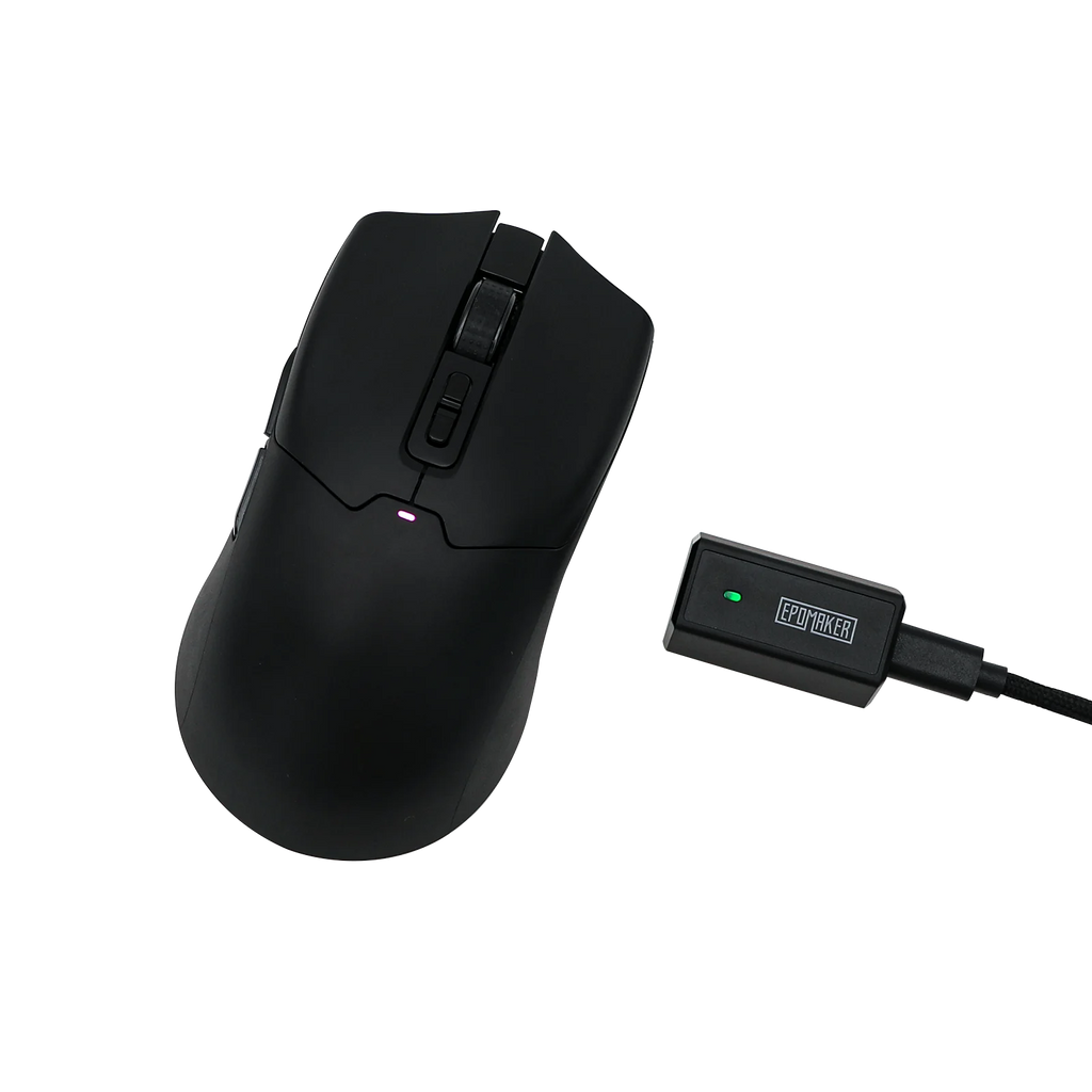 EPOMAKER Click Tri-mode Wireless Lightweight Gaming Mouse 8K Polling Rate with PAW3950 Sensor & 800 to 42000 DPI
