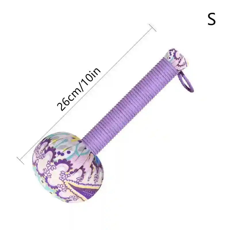 Wormwood Massage Hammer for Lymphatic Drainage and Back Muscle Relief Massage Roller S Purple Tidesmit